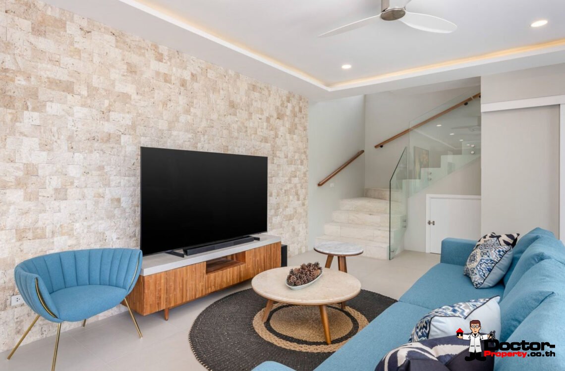 Luxury Modern 3 Bedroom Garden Pool Villa in Chaweng, Koh Samui – For Sale