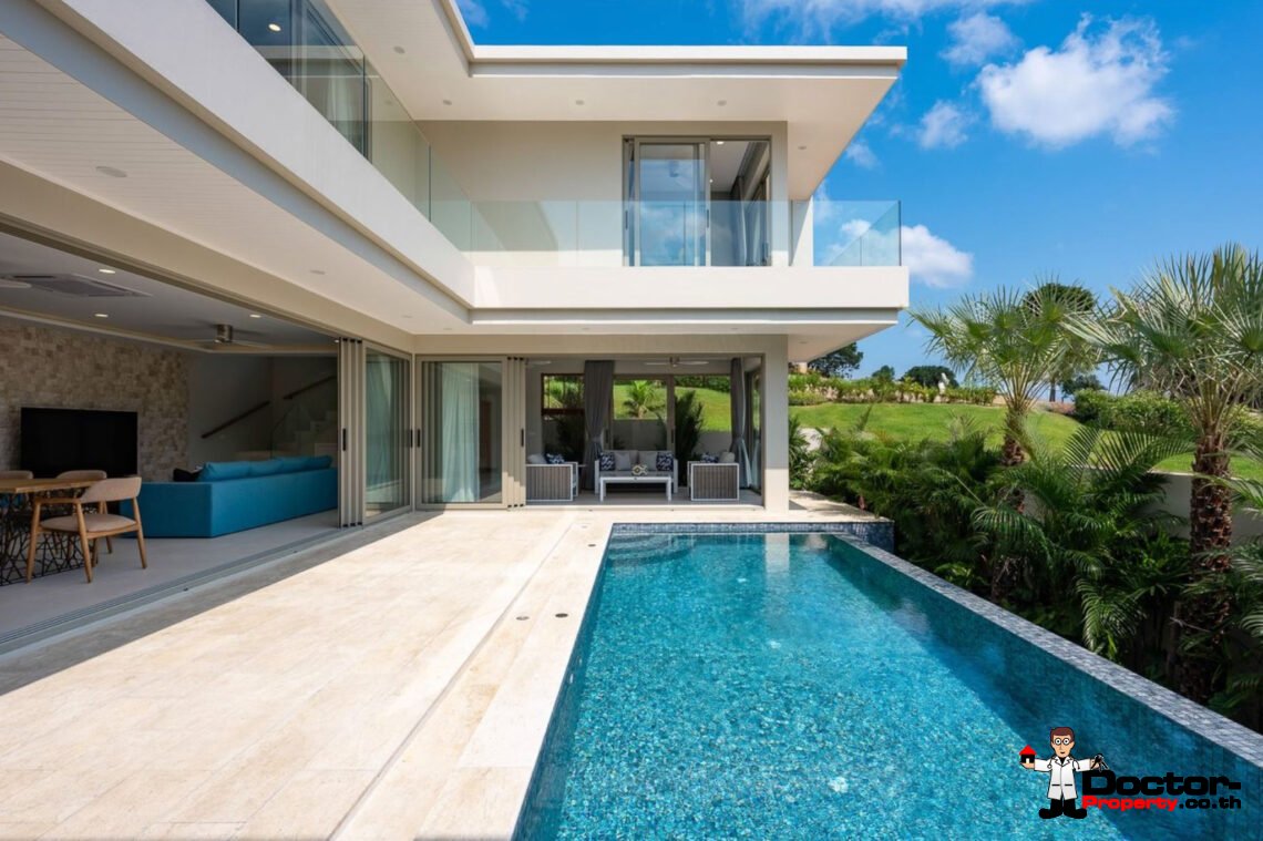 Luxury Modern 3 Bedroom Pool Villa in Chaweng, Koh Samui – For Sale