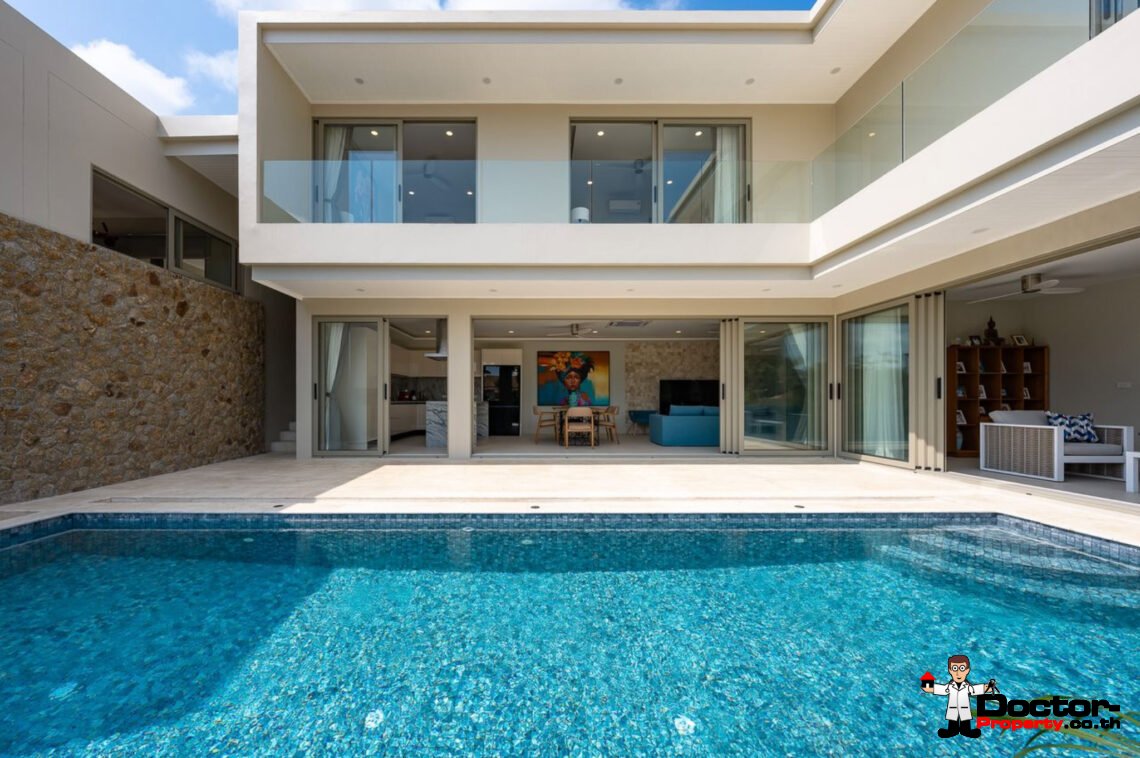 Luxury Modern 3 Bedroom Garden Pool Villa in Chaweng, Koh Samui – For Sale