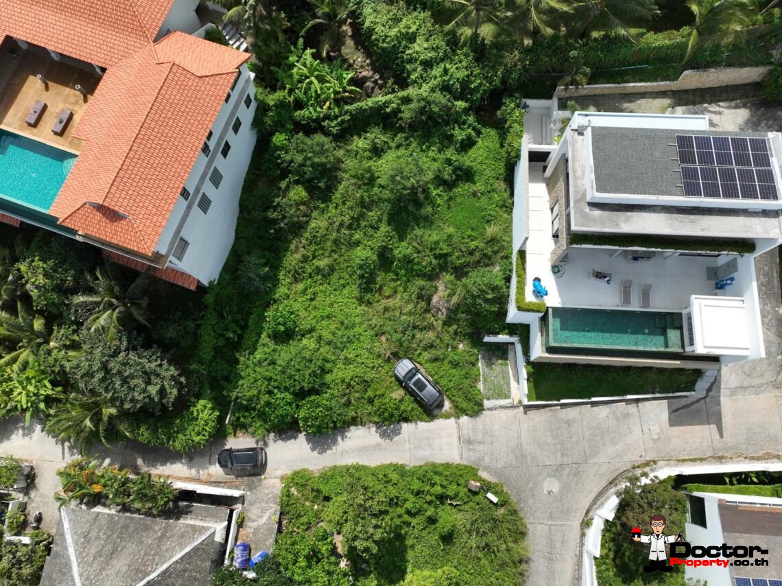 Land 566 Sqm with Sea View in Bo Phut, Koh Samui – For Sale