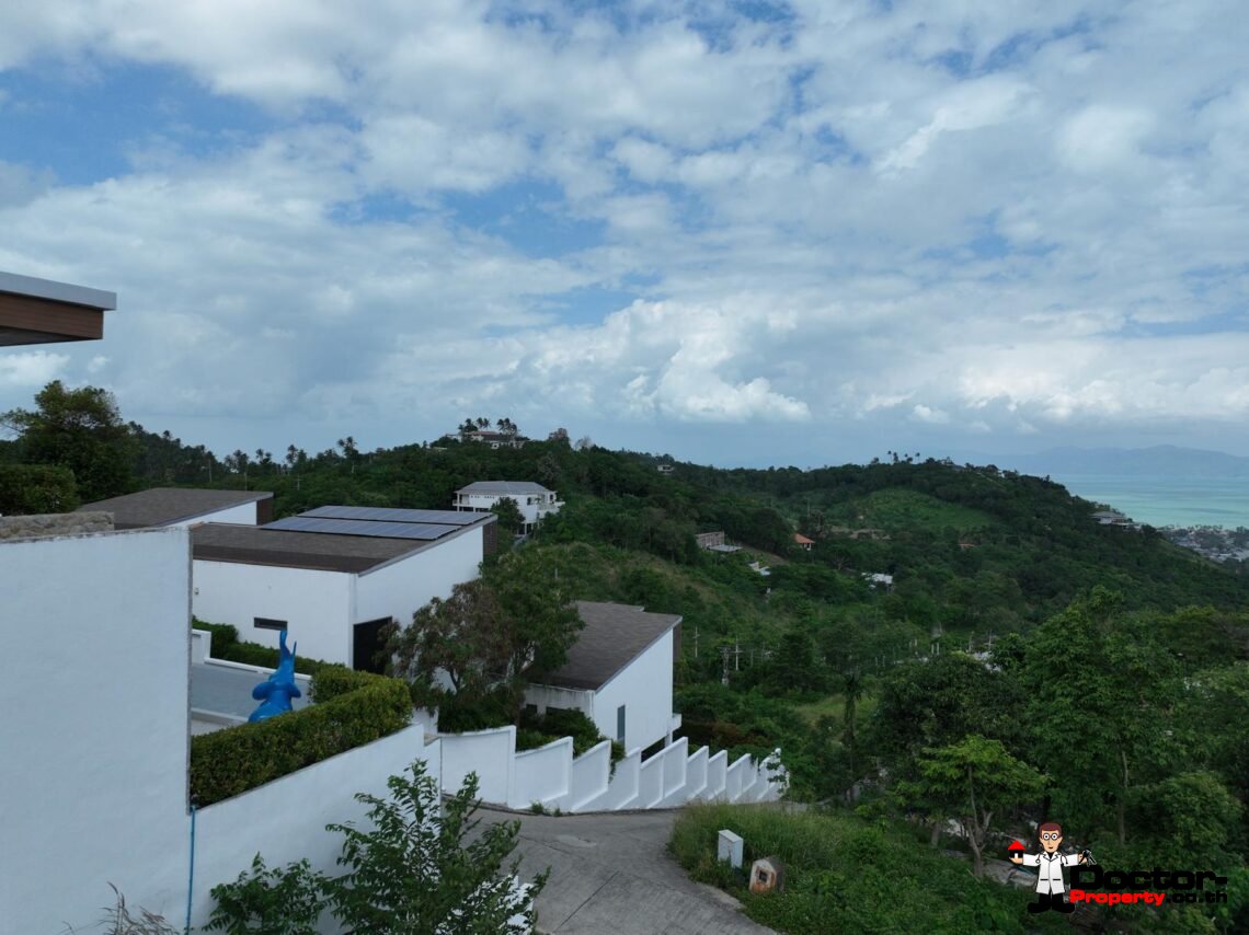 Land 566 Sqm with Sea View in Bo Phut, Koh Samui – For Sale