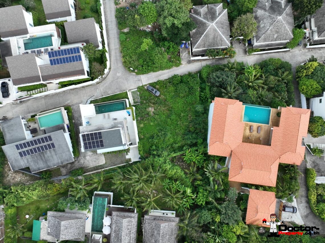 Land 566 Sqm with Sea View in Bo Phut, Koh Samui – For Sale