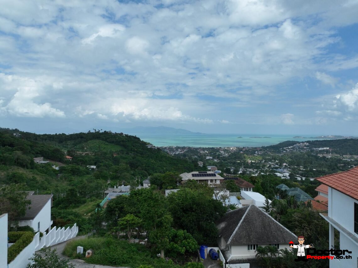 Land 566 Sqm with Sea View in Bo Phut, Koh Samui – For Sale