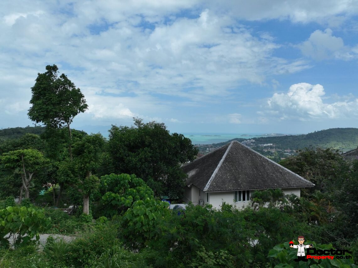 Land 566 Sqm with Sea View in Bo Phut, Koh Samui – For Sale