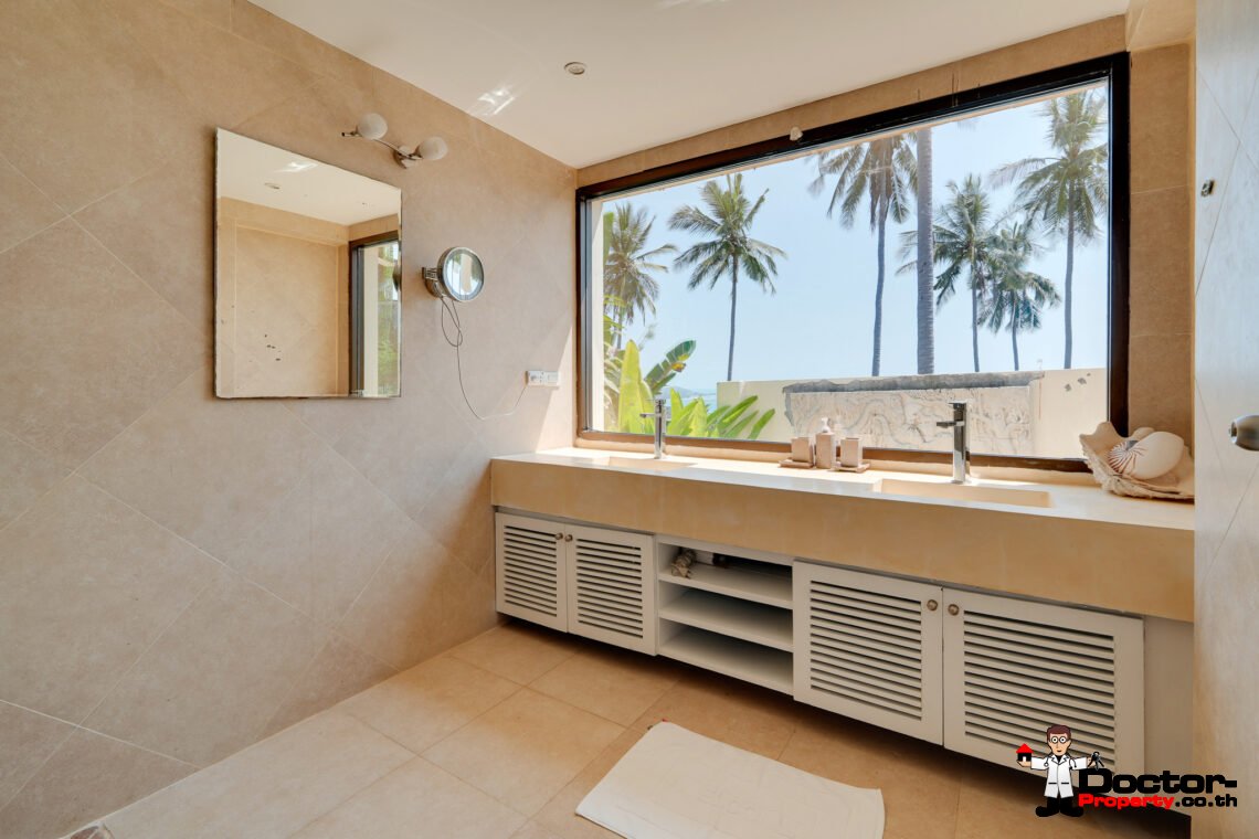 4+1 Bedroom Pool Villa with Sea View in Chaweng, Koh Samui – For Sale