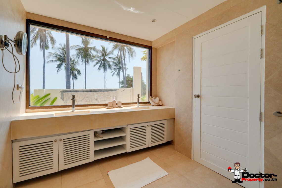 4+1 Bedroom Pool Villa with Sea View in Chaweng, Koh Samui – For Sale