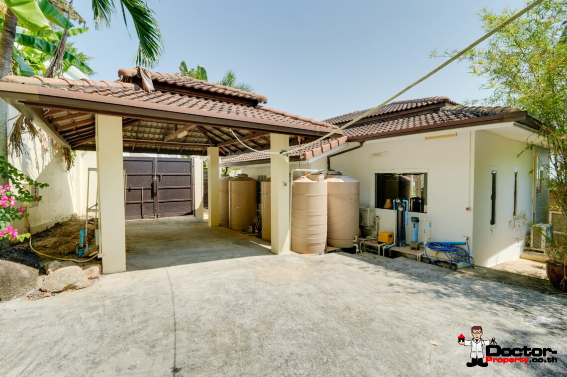 4+1 Bedroom Pool Villa with Sea View in Chaweng, Koh Samui – For Sale