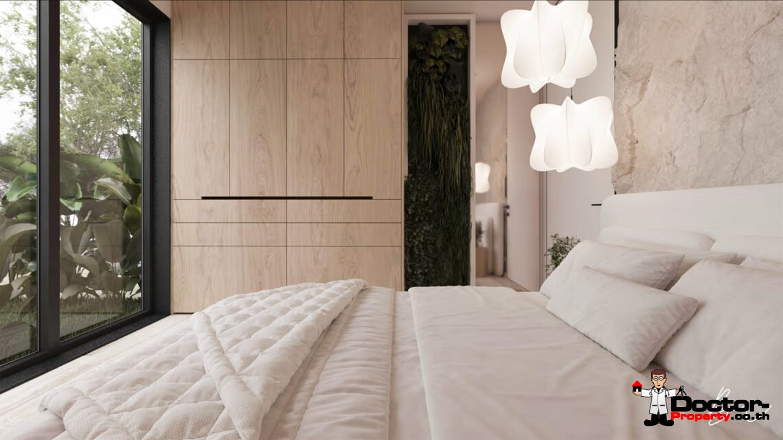 Modern 4 Bedroom, Two‑Storey Private Pool Villa in Lamai, Koh Samui – For Sale