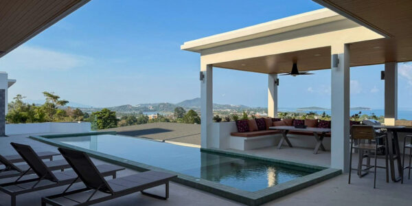 Luxury 3 Bedroom Pool Villa with Sea View in Chaweng, Koh Samui – For Sale