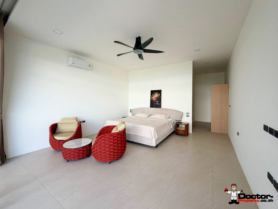 Luxury 3 Bedroom Pool Villa with Sea View in Chaweng, Koh Samui – For Sale