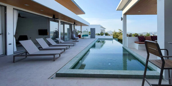 Luxury 3 Bedroom Pool Villa with Sea View in Chaweng, Koh Samui – For Sale