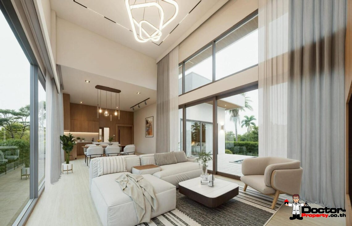 Modern 3 Bedroom Pool Villa in Mae Nam, Koh Samui – For Sale