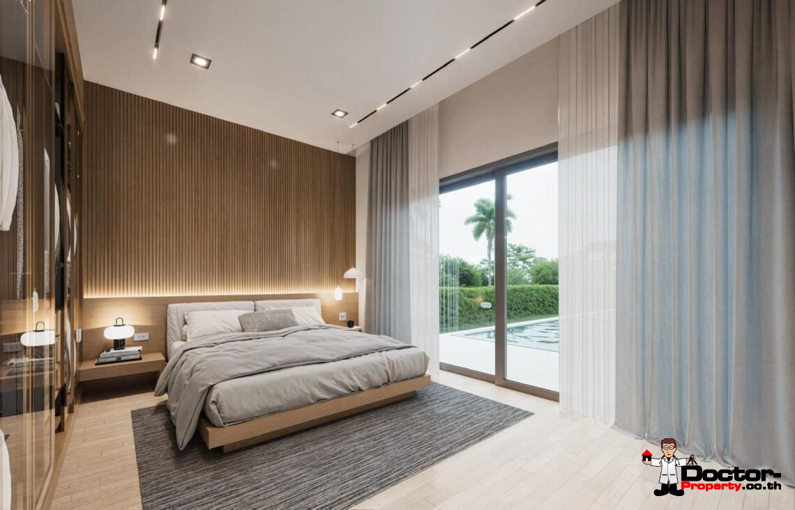 Modern 3 Bedroom Pool Villa in Mae Nam, Koh Samui – For Sale