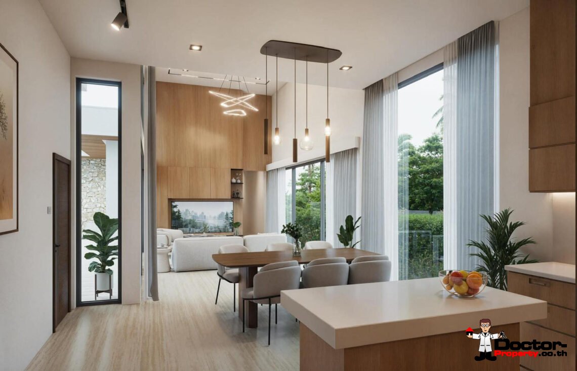 Modern 3 Bedroom Pool Villa in Mae Nam, Koh Samui – For Sale