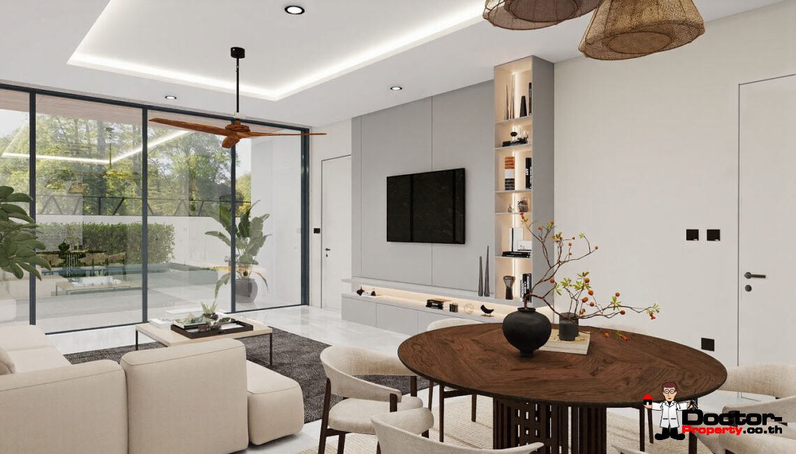 Tropical 4 Bedroom Pool Villa in Ban Tai, Koh Samui – For Sale