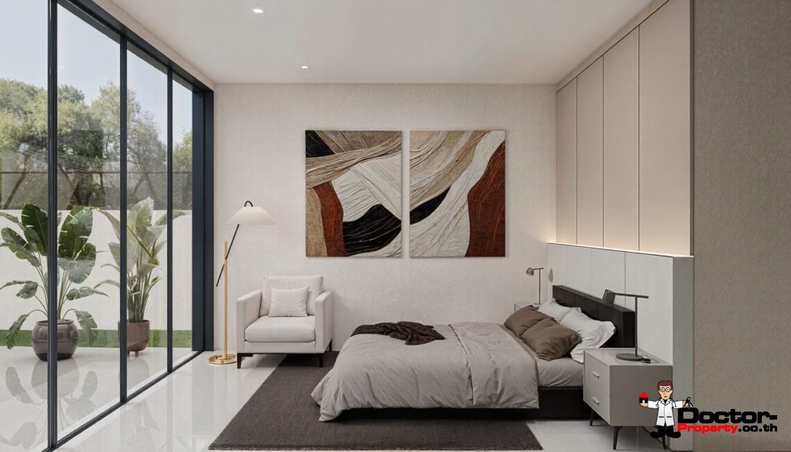 Tropical 4 Bedroom Pool Villa in Ban Tai, Koh Samui – For Sale