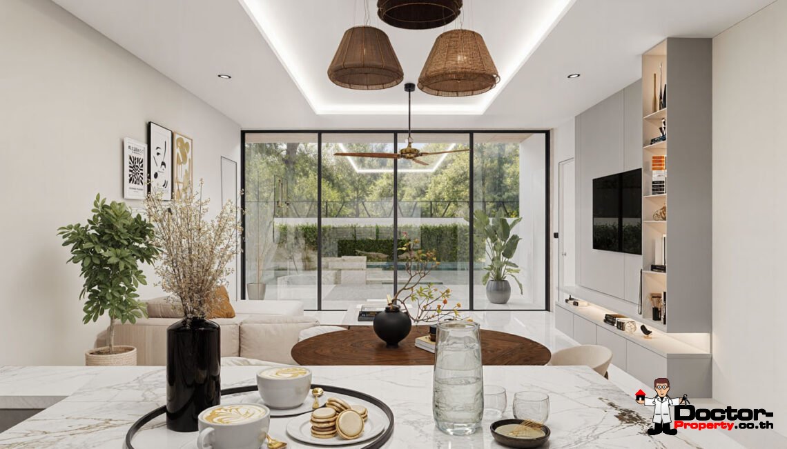 Tropical 4 Bedroom Pool Villa in Ban Tai, Koh Samui – For Sale