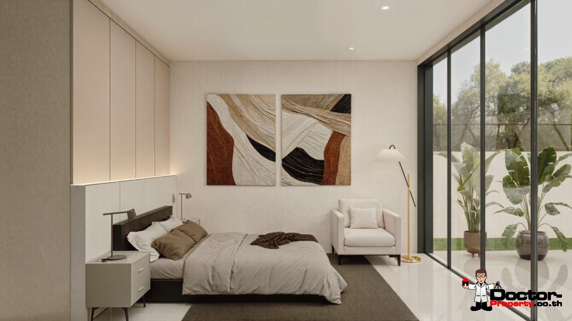 Tropical 4 Bedroom Pool Villa in Ban Tai, Koh Samui – For Sale