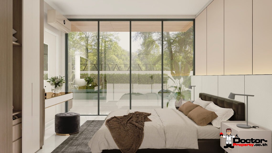 Tropical 4 Bedroom Pool Villa in Ban Tai, Koh Samui – For Sale