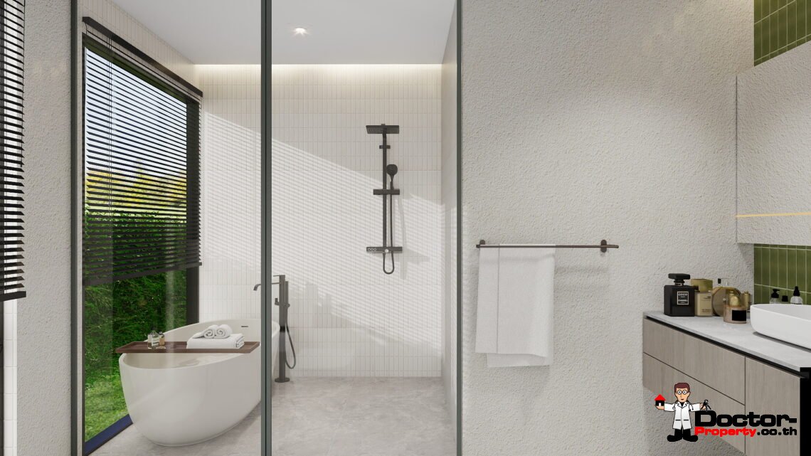 Tropical 4 Bedroom Pool Villa in Ban Tai, Koh Samui – For Sale