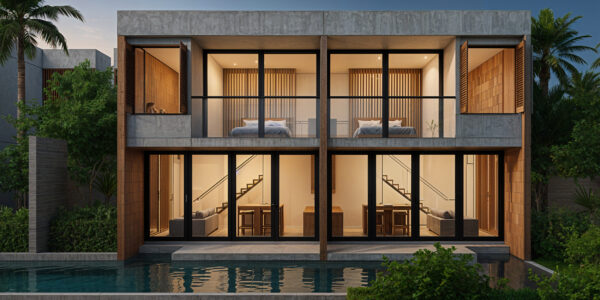 1 Bedroom Two Storey House With Shared Pool in Ban Tai, Koh Samui – For Sale