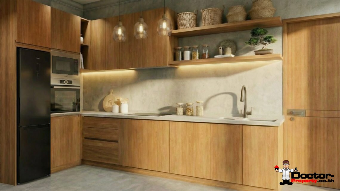 Modern 3 Bedroom Two Storey Pool Villa in Lamai, Koh Samui – For Sale