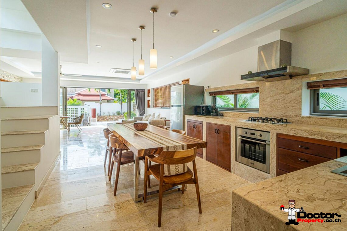 Modern 4 Bedroom Pool Villa in Chaweng, Koh Samui – For Sale