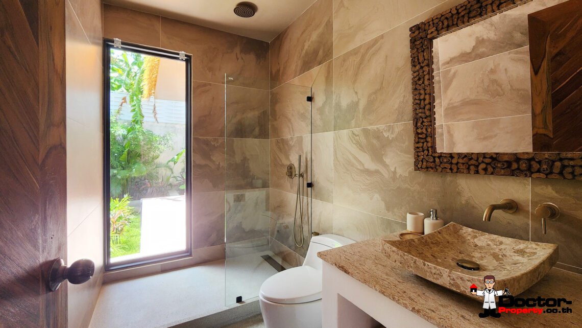 3 Bedroom Private Pool Villa with Balinese Style in Lamai, Koh Samui – For Sale