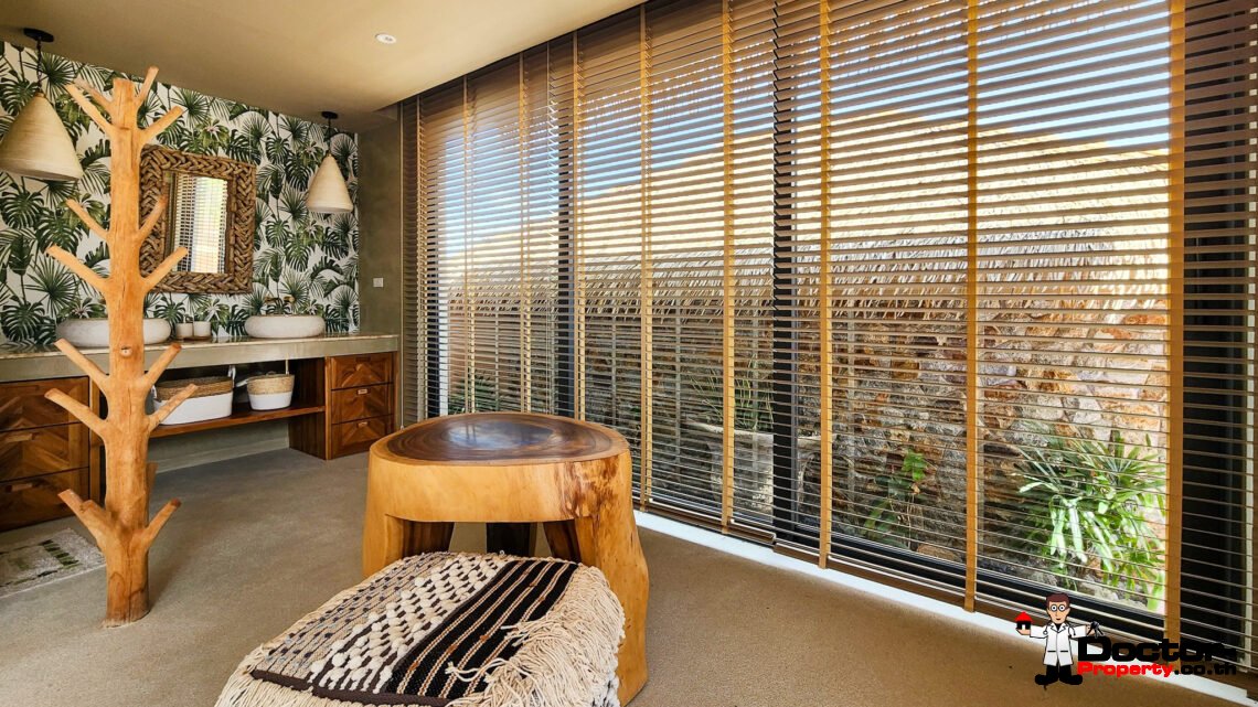 3 Bedroom Private Pool Villa with Balinese Style in Lamai, Koh Samui – For Sale