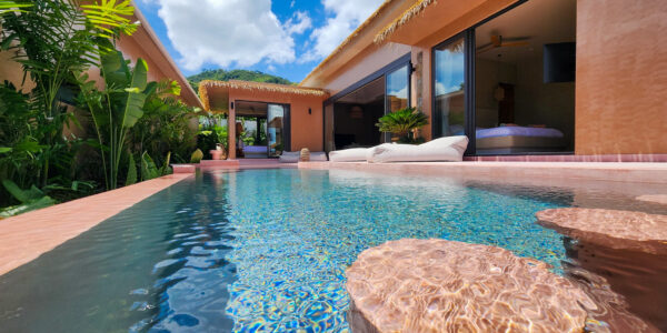 3 Bedroom Private Pool Villa with Balinese Style in Lamai, Koh Samui – For Sale