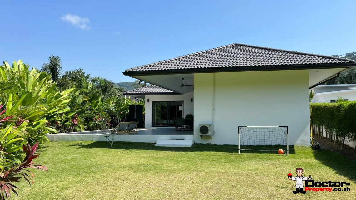 3 Bedroom Private Pool Villa with Spacious Garden in Lamai, Koh Samui – For Sale