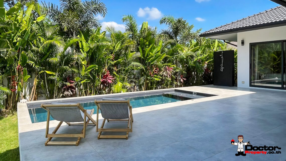3 Bedroom Private Pool Villa with Spacious Garden in Lamai, Koh Samui – For Sale