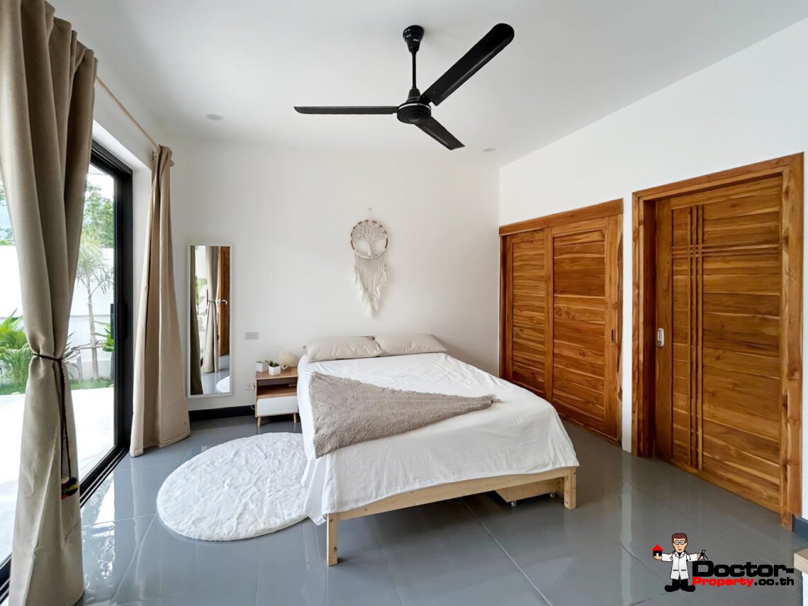 3 Bedroom Private Pool Villa with Spacious Garden in Lamai, Koh Samui – For Sale