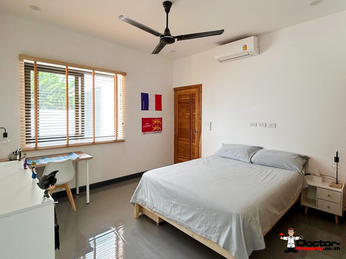 3 Bedroom Private Pool Villa with Spacious Garden in Lamai, Koh Samui – For Sale