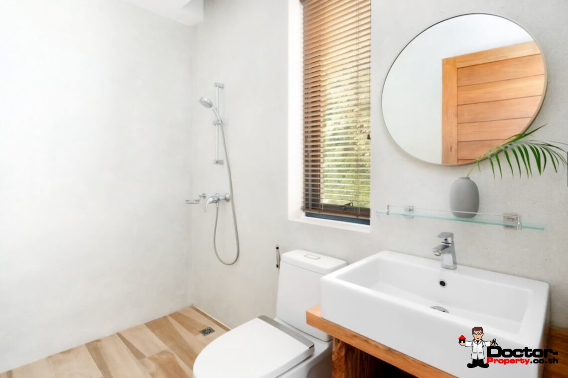 Modern 4 Bedroom Pool Villa with Sea View in Bo Phut, Koh Samui – For Sale