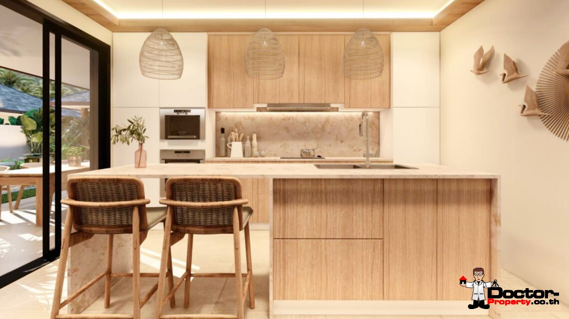 Modern Tropical 3-4 Bedroom Pool Villa in Lamai, Koh Samui – For Sale