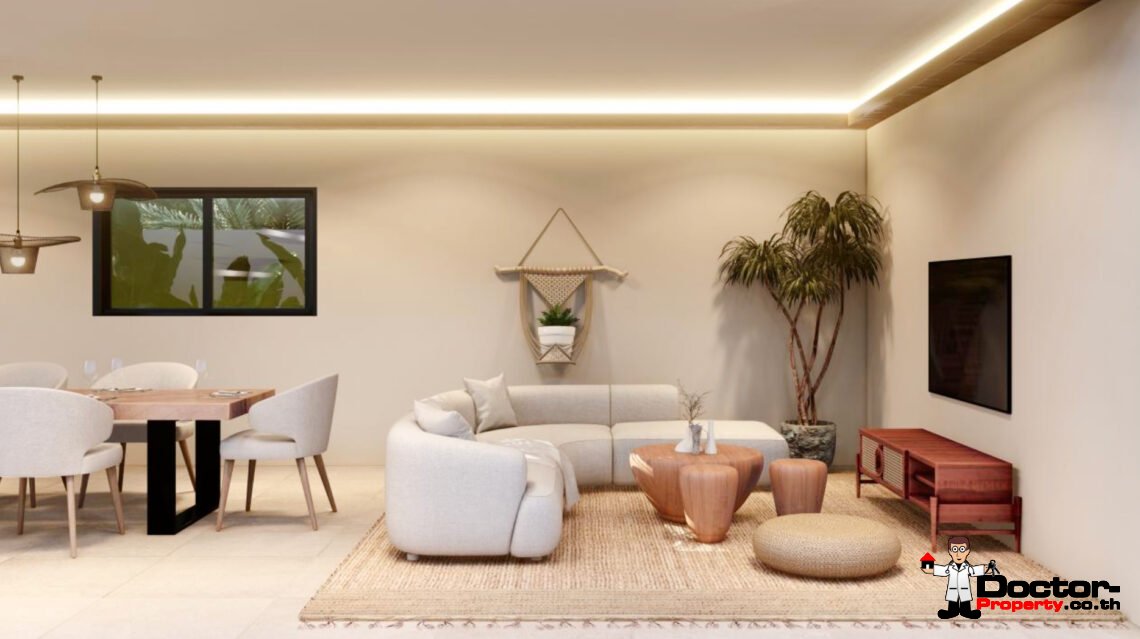 Modern Tropical 3-4 Bedroom Pool Villa in Lamai, Koh Samui – For Sale