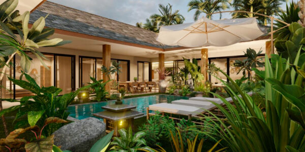 Modern Tropical 3-4 Bedroom Pool Villa in Lamai, Koh Samui – For Sale