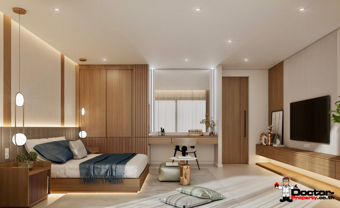 Luxury 2-4 Bedroom Private Pool Villa with Sea View and Sunset View in Bang Makham, Koh Samui – For Sale