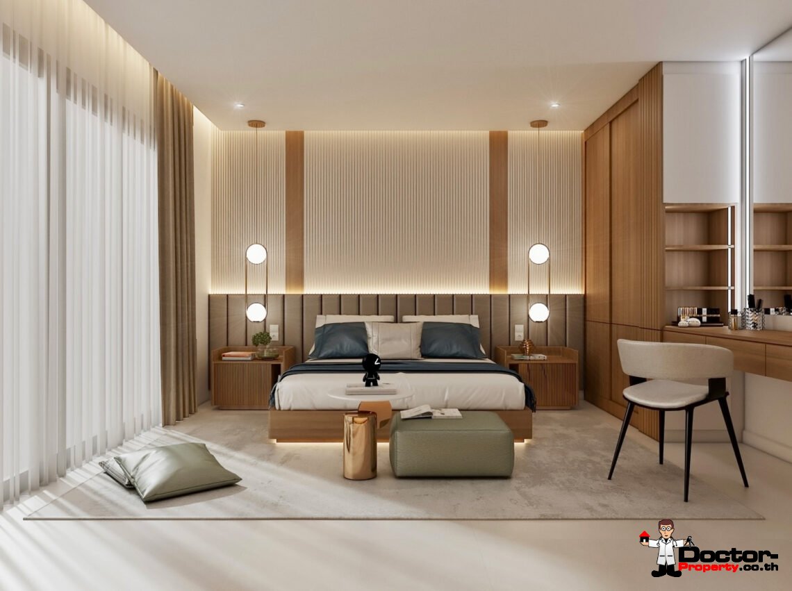 Luxury 2-4 Bedroom Private Pool Villa with Sea View and Sunset View in Bang Makham, Koh Samui – For Sale