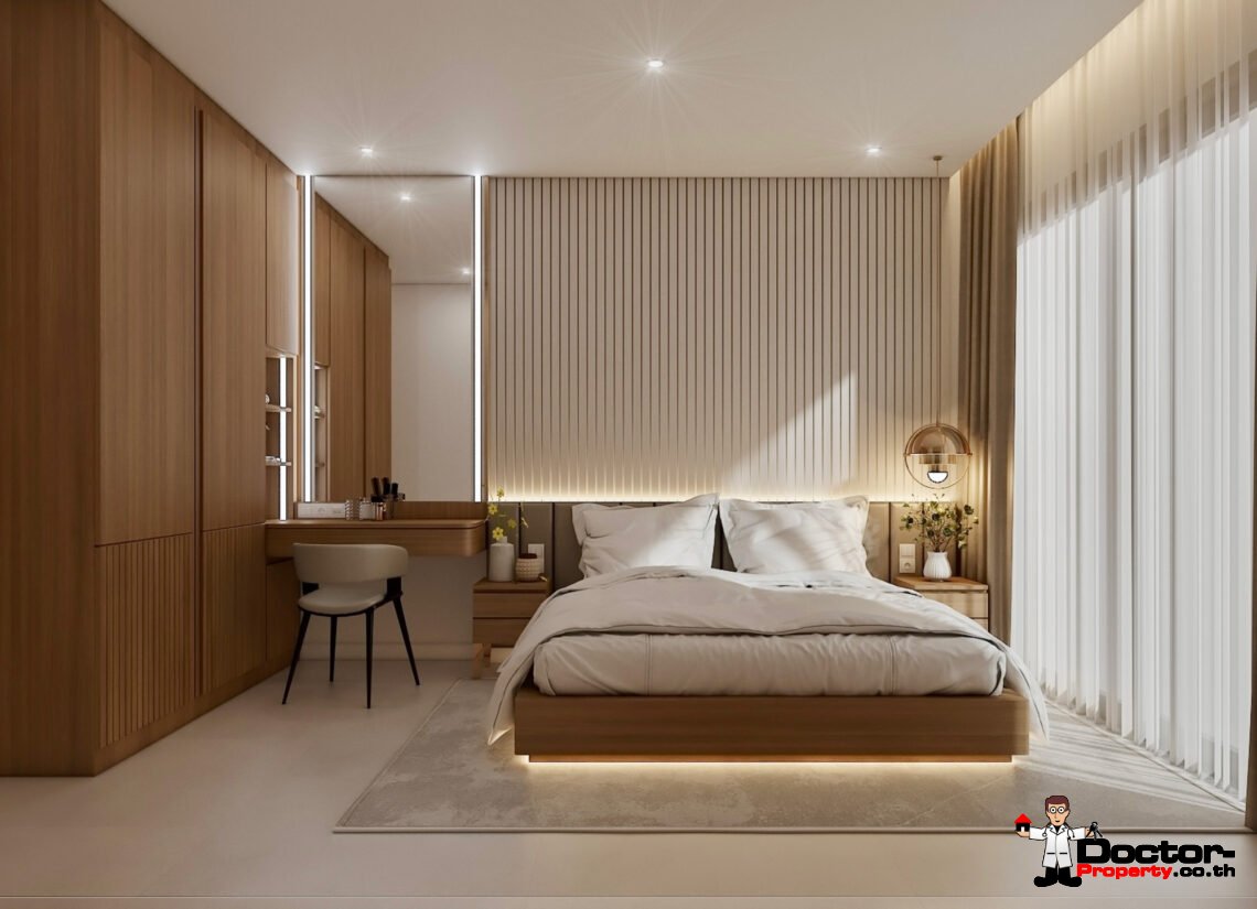 Luxury 2-4 Bedroom Private Pool Villa with Sea View and Sunset View in Bang Makham, Koh Samui – For Sale