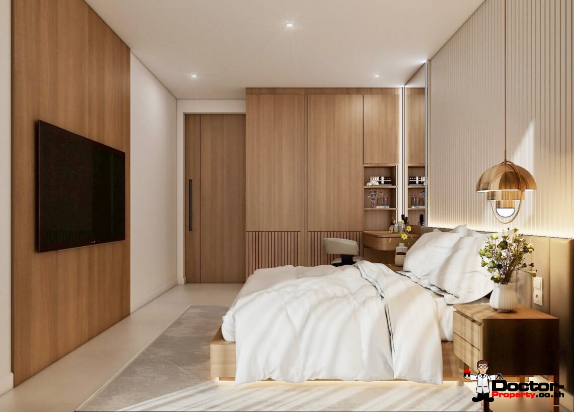 Luxury 2-4 Bedroom Private Pool Villa with Sea View and Sunset View in Bang Makham, Koh Samui – For Sale