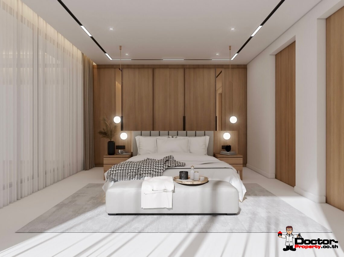 Luxury 2-4 Bedroom Private Pool Villa with Sea View and Sunset View in Bang Makham, Koh Samui – For Sale