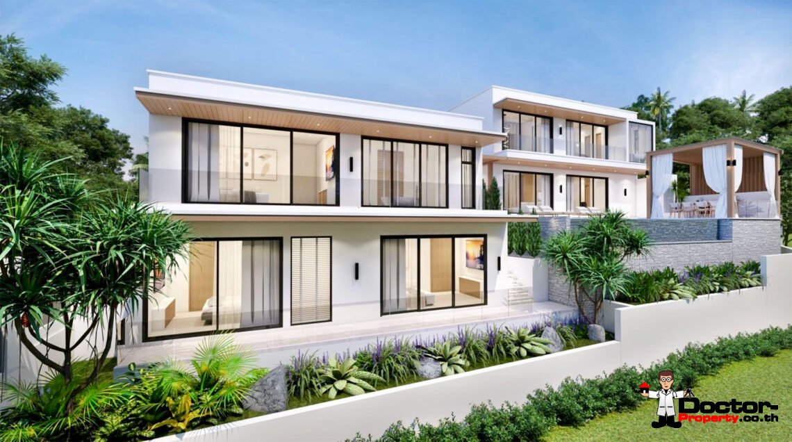 Luxury 2-4 Bedroom Private Pool Villa in Bang Makham, Koh Samui – For Sale