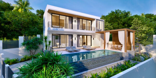 Luxury 2-4 Bedroom Private Pool Villa in Bang Makham, Koh Samui – For Sale