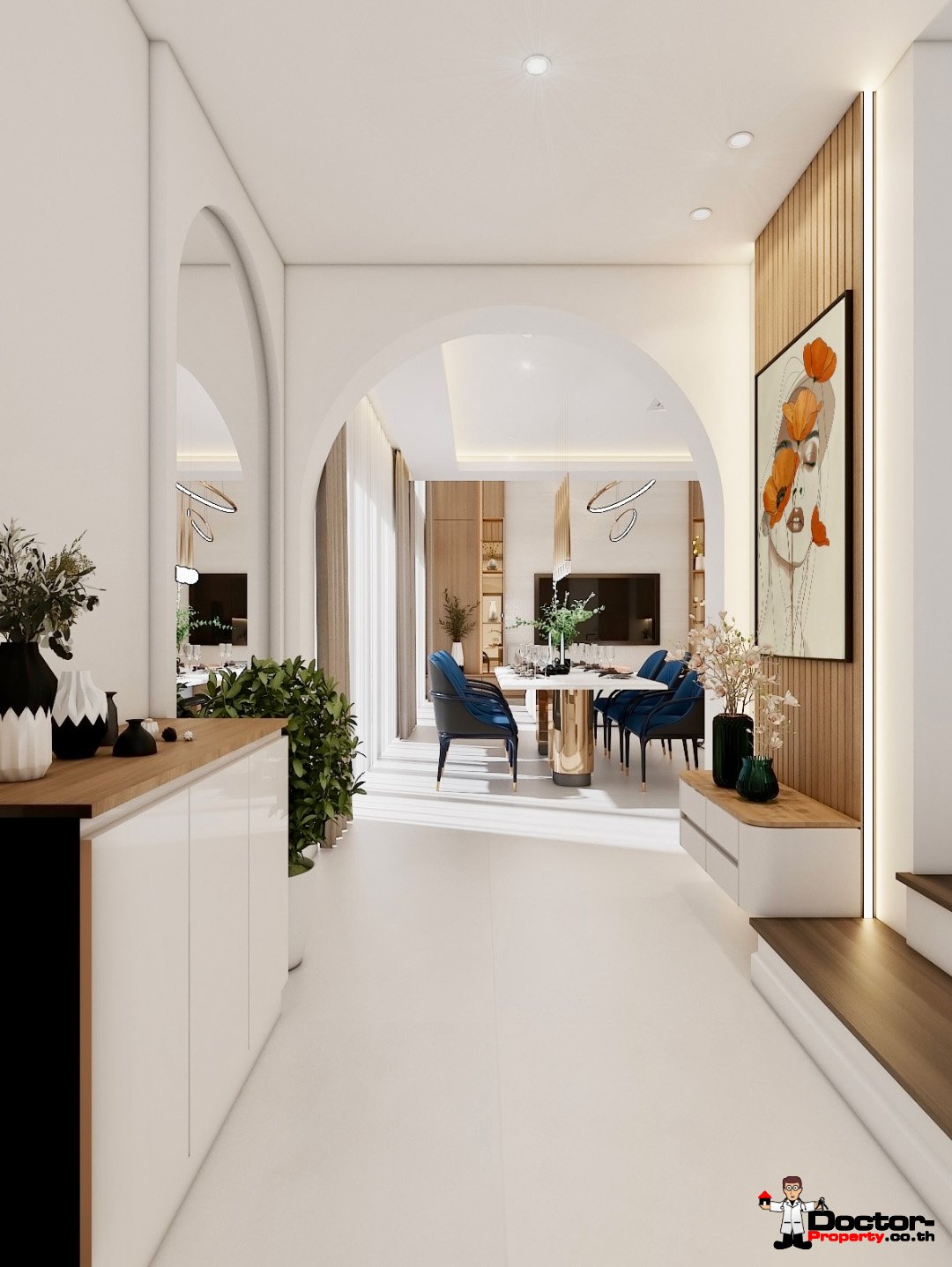 Luxury 2-4 Bedroom Private Pool Villa with Sea View and Sunset View in Bang Makham, Koh Samui – For Sale