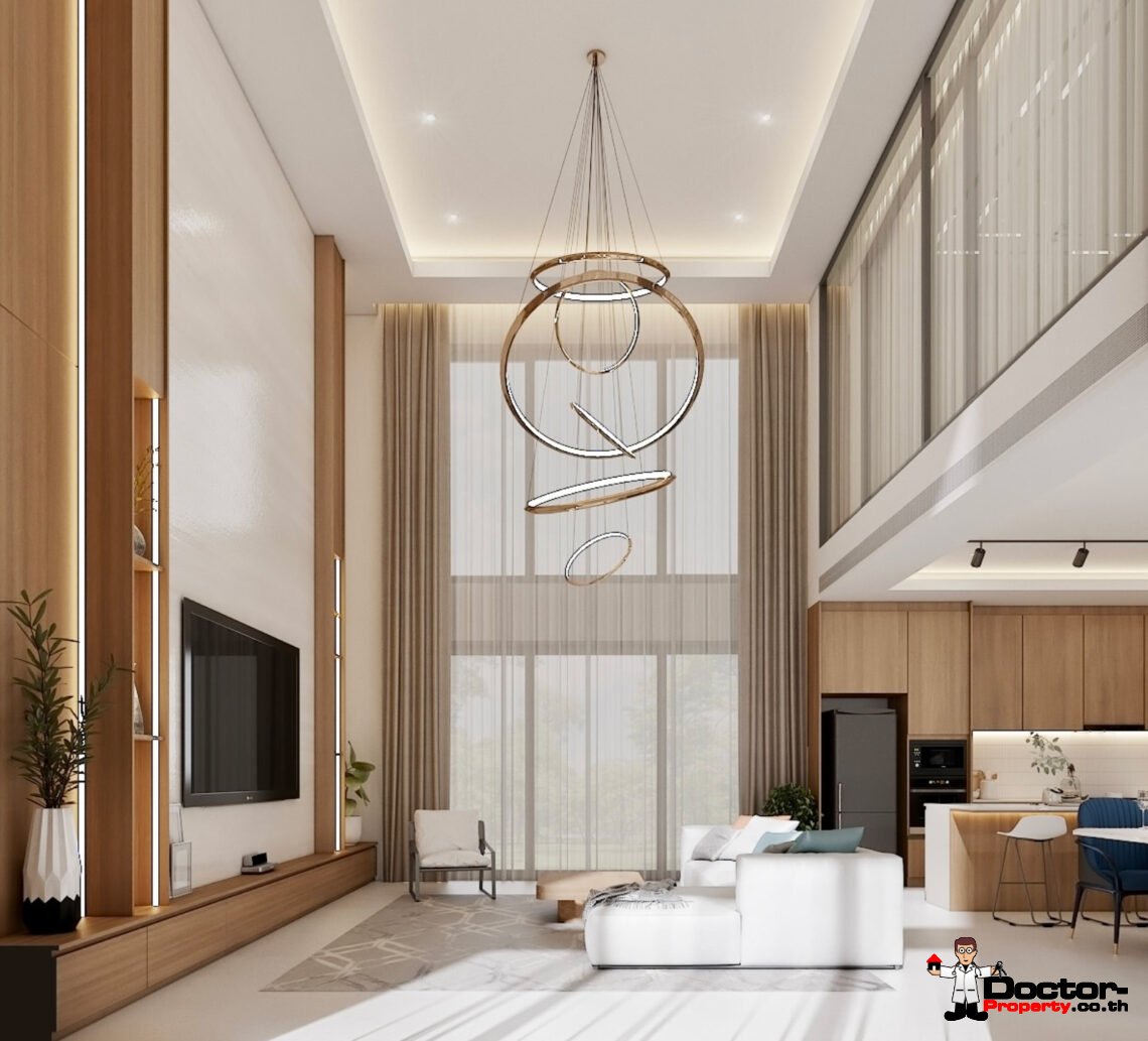 Luxury 2-4 Bedroom Private Pool Villa with Sea View and Sunset View in Bang Makham, Koh Samui – For Sale