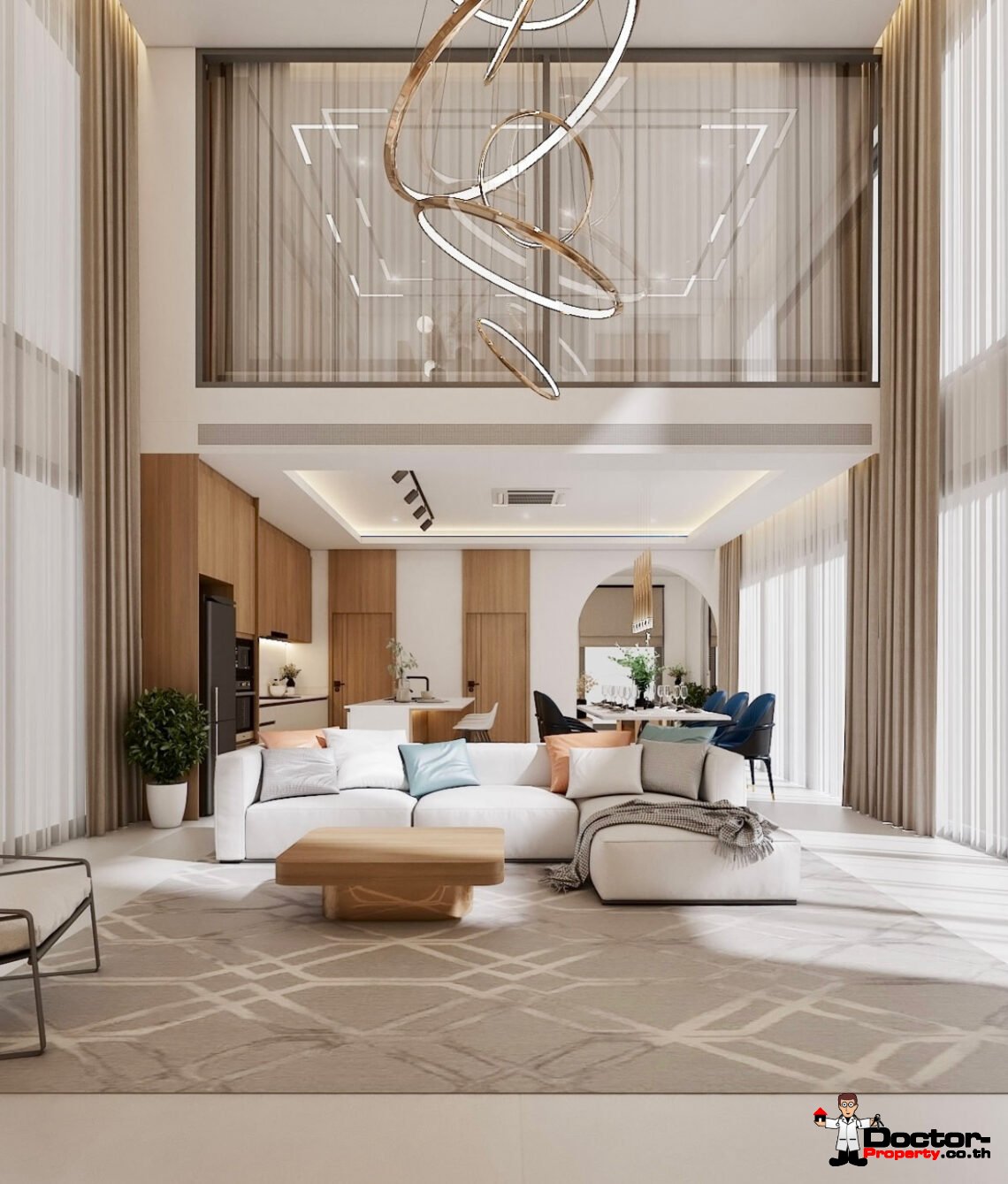 Luxury 2-4 Bedroom Private Pool Villa with Sea View and Sunset View in Bang Makham, Koh Samui – For Sale