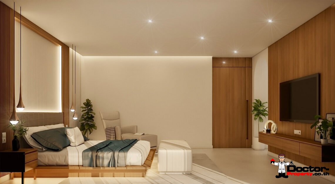 Luxury 2-4 Bedroom Private Pool Villa with Sea View and Sunset View in Bang Makham, Koh Samui – For Sale