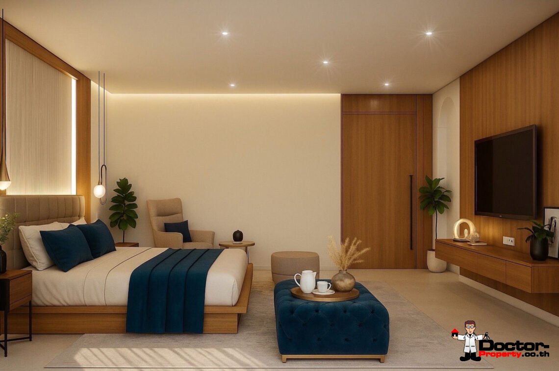 Luxury 2-4 Bedroom Private Pool Villa with Sea View and Sunset View in Bang Makham, Koh Samui – For Sale